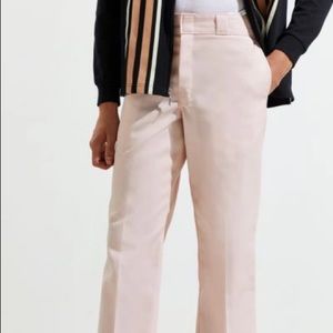 *DICKIES X URBAN OUTFITTERS* 874 Cropped Pink Pants - Size 2